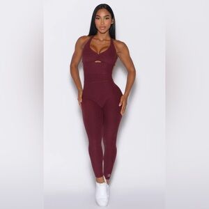 Bombshell Bodysuit Red Wine